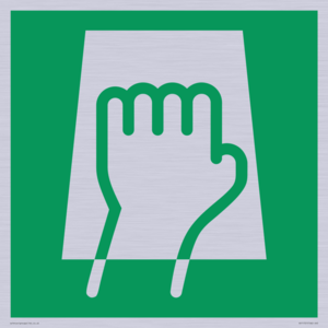 E906 safe condition push pad to open